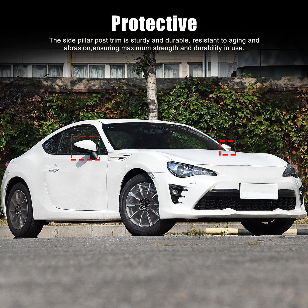 Honeycomb Carbon Fiber Side Rear Mirror Cover Caps For Subaru BRZ GT86 2012-20 15