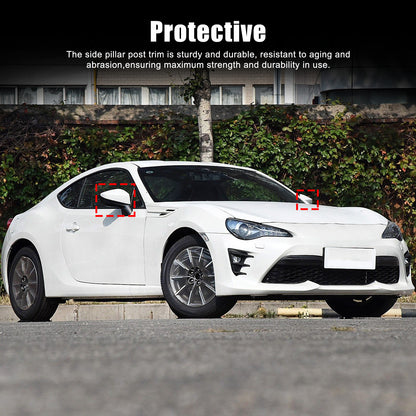 Honeycomb Carbon Fiber Side Rear Mirror Cover Caps For Subaru BRZ GT86 2012-20 15