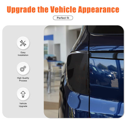 Transparent Gray ABS Tail Light Tint Cover Trim For Honda Passport 2019-2023 US 10