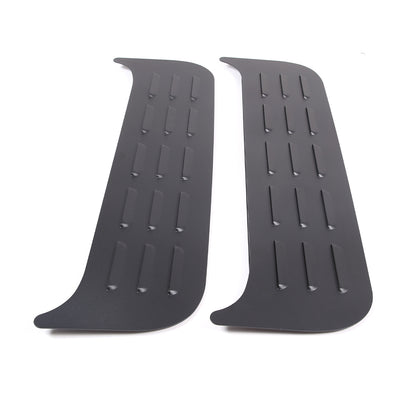 Black Aluminium Alloy Rear Door Window Air Vents Screens For Benz G-class 19-23 3