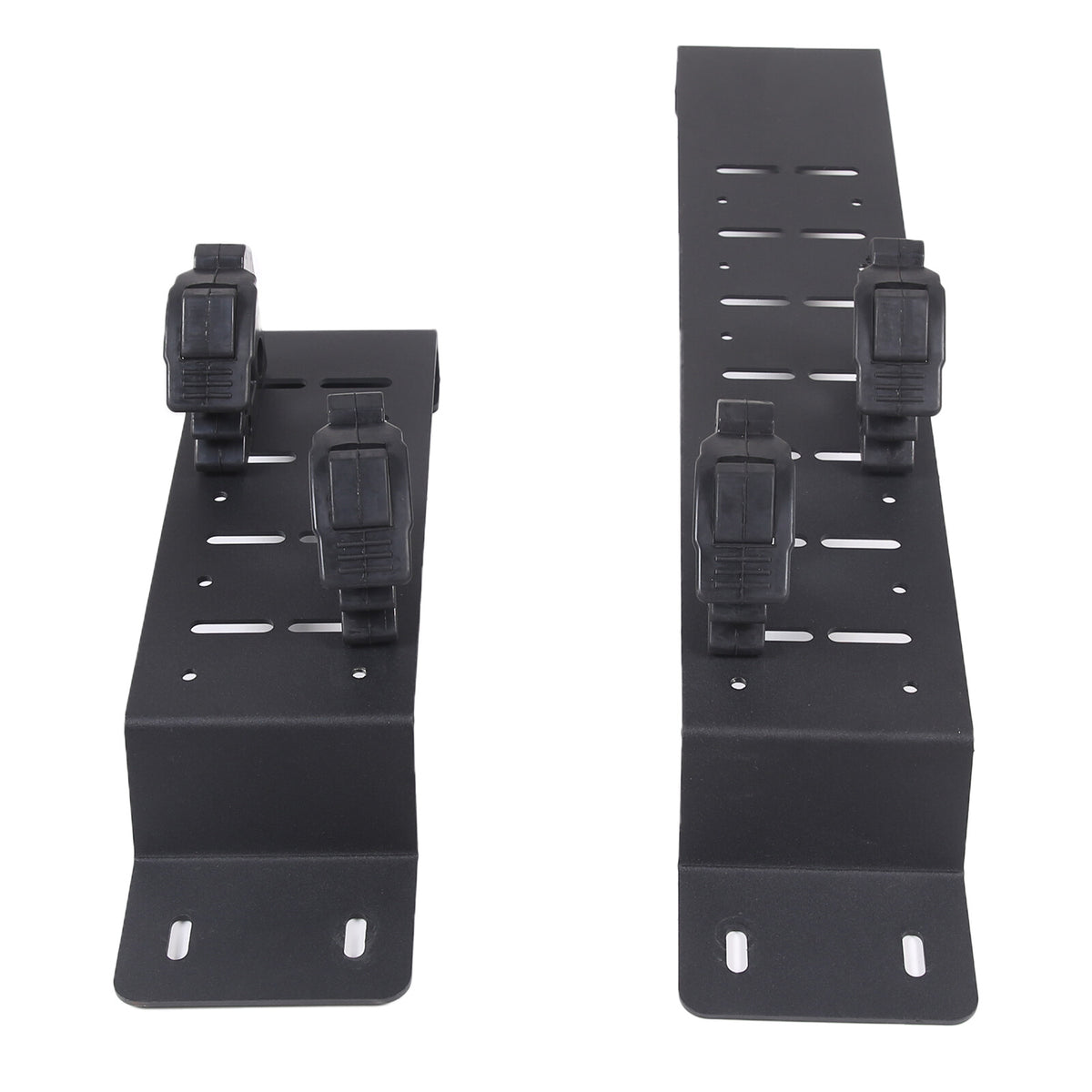Black Steel Cargo Box Side Rail Tool Mounting Bracket Fits Toyota Tundra 2014-21 16