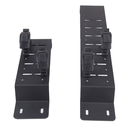 Black Steel Cargo Box Side Rail Tool Mounting Bracket Fits Toyota Tundra 2014-21 16
