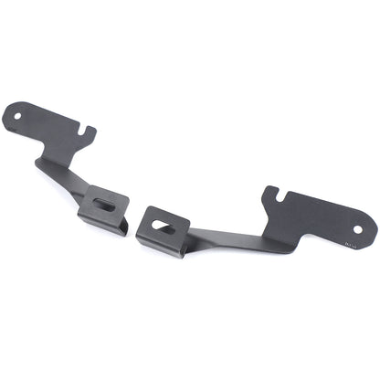 Carbon Steel Hood Spotlight Bracket Holder For Land Rover Defender L663 2020+ 17