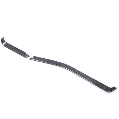 Real Carbon Fiber Dashboard Side Air Vent Strip Trim For Corvette C8 2026+ 5