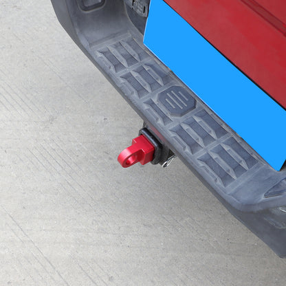 Red Aluminum Alloy Trailer Mount Receiver Hitch Tow Hook For Toyota Tacoma 16-22 7