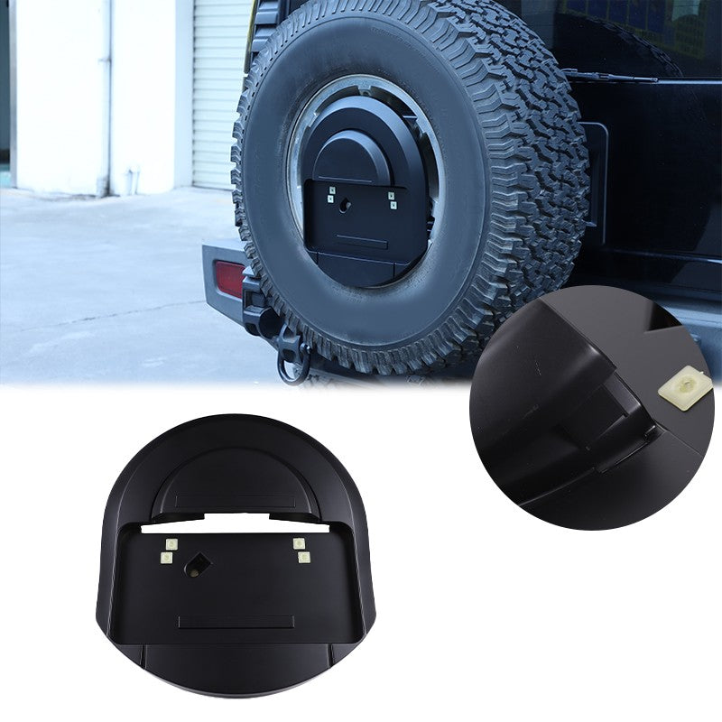 Matte Balck Rear License Plate Bracket Spare Tire Carrier For Hummer H2 03-09 23