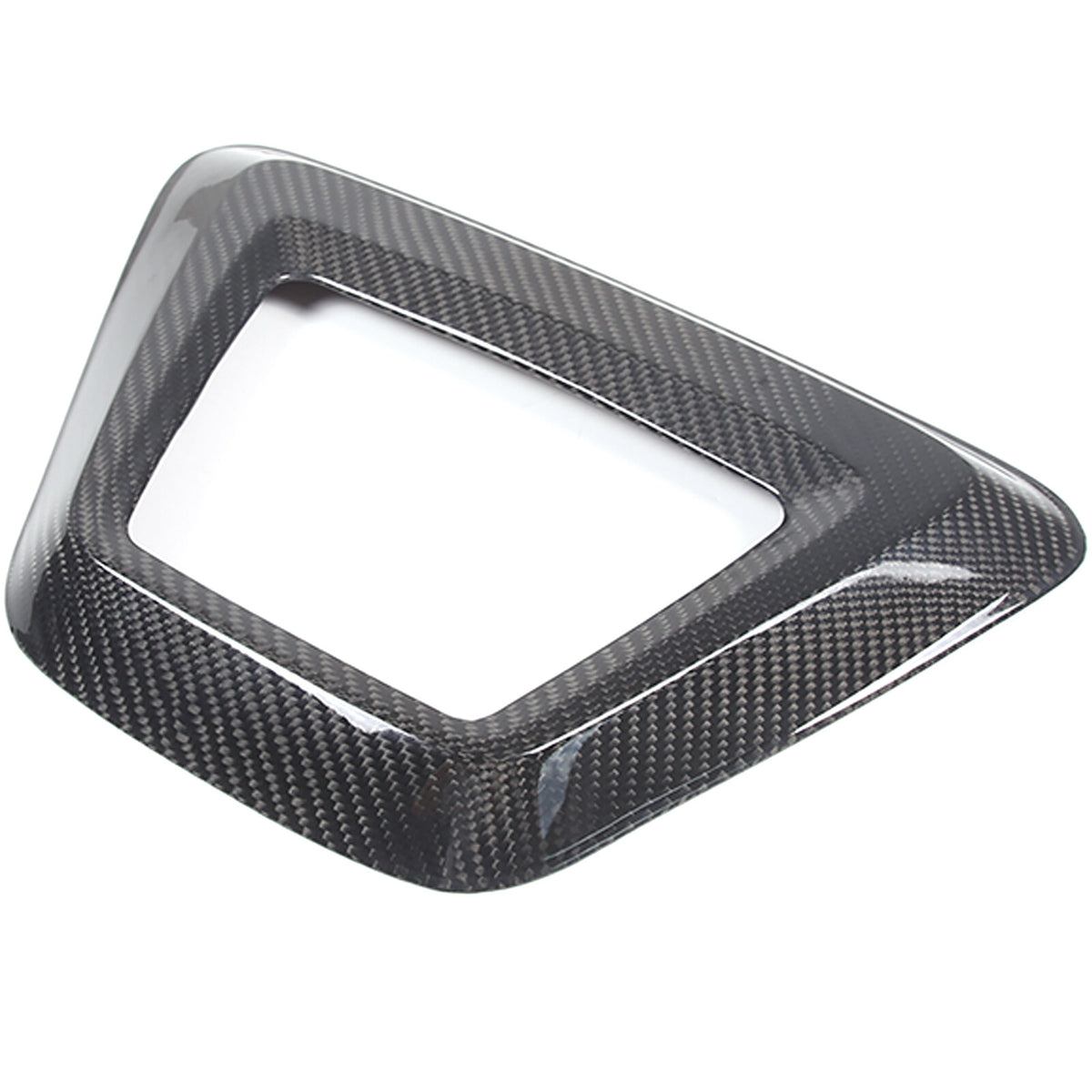 Real Carbon fiber Rear lower Bumper brake light frame For Toyota Supra 2019-24 9