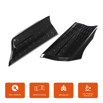 Carbon Fiber Style Fender Upper Decor Cover Trim For Toyota Tundra 2022+ 11