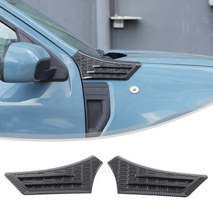 Carbon Fiber ABS Side Fender Upper Trim For Ford Maverick 2022+ US 5