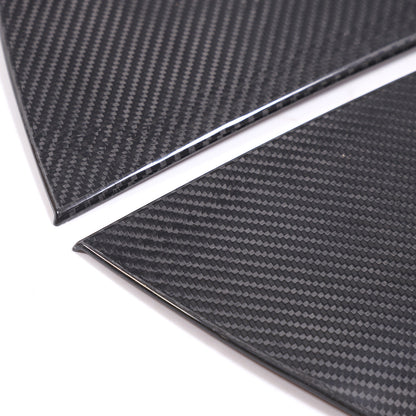 Real Carbon Fiber Car B-Pillar Trim Cover For Nissan Z RZ34 400Z 2023+ 11