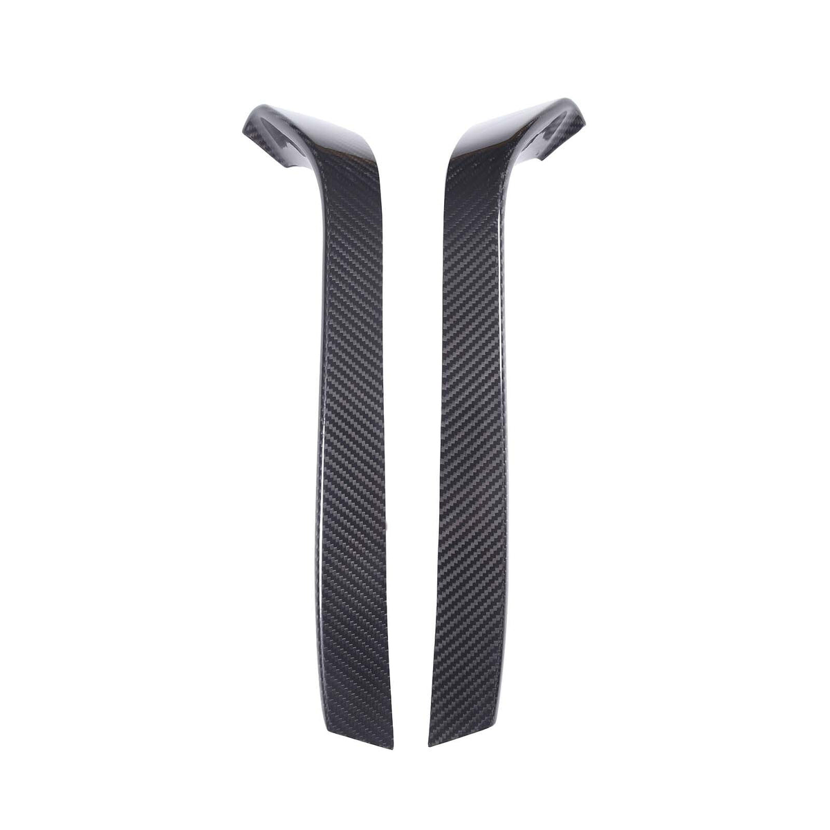 Real Carbon Fiber Front Bumper Side Grill Trim Cover Strip For GR Supra 19+ US 13
