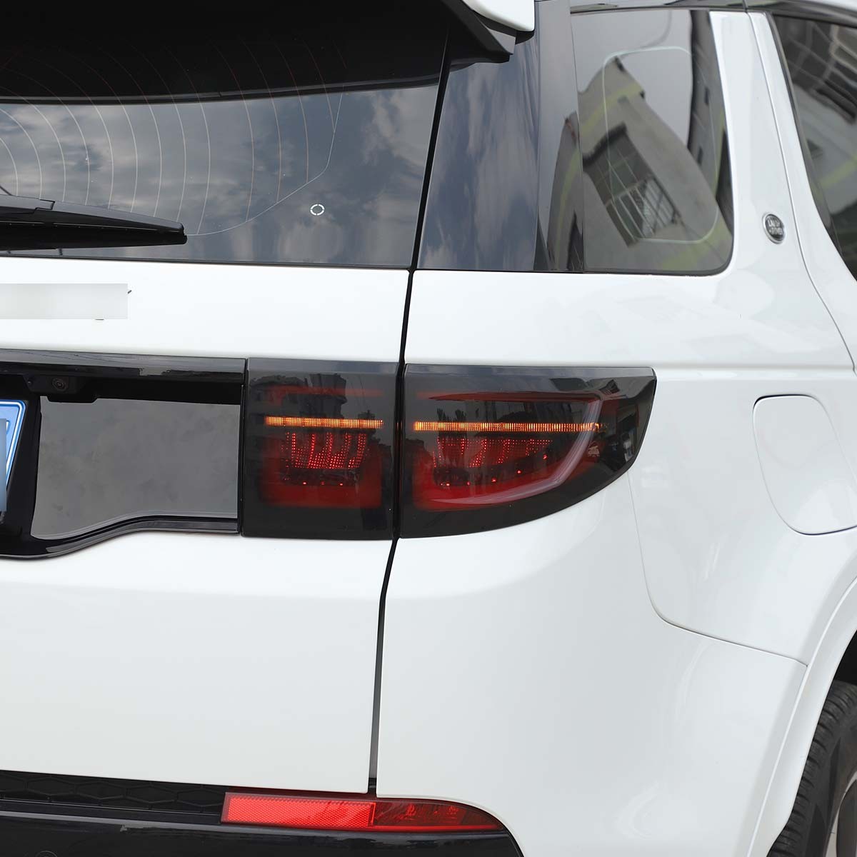 ABS Smoked Blackout Tail Light Covers For Land Rover Discovery Sport 2020-2022 9