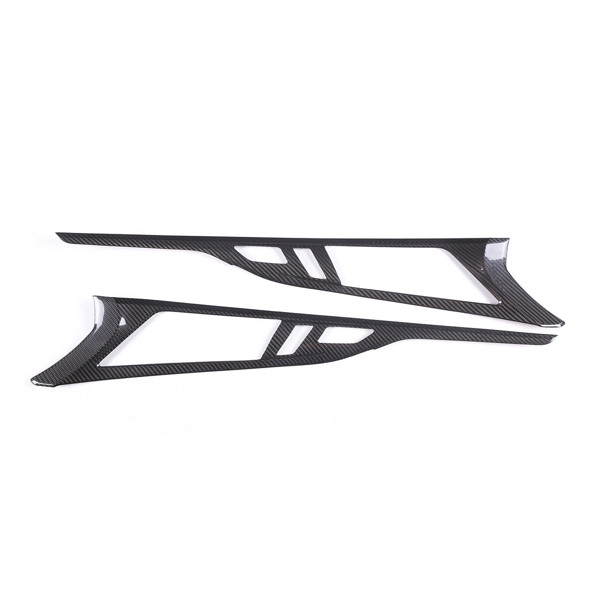 Carbon Fiber Door Handle Panel Trim Cover For BMW 8 Series 840i 850i 2019-22 7