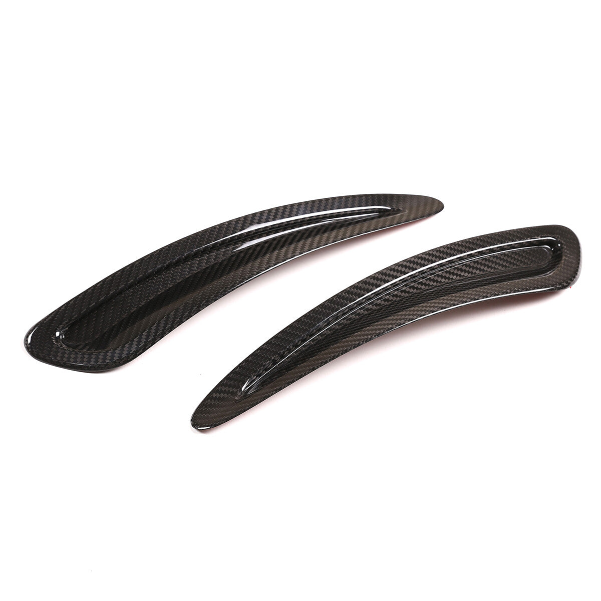 2pcs Real Carbon Fiber Side Hood Vent Covers For Toyota Supra A90 MKV 2019-24 13