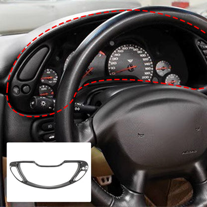 Real Carbon Fiber Instrument Panel Cover Trim Frame For Corvette C5 1998-2004 12