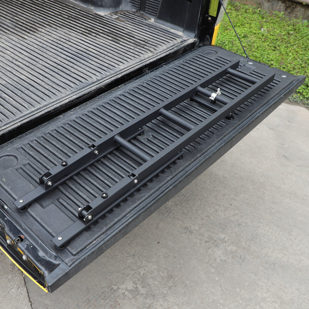 Black Alloy Truck Step Stair Tailgate Foot Ladder for TOYOTA TUNDRA 2007-2021 7