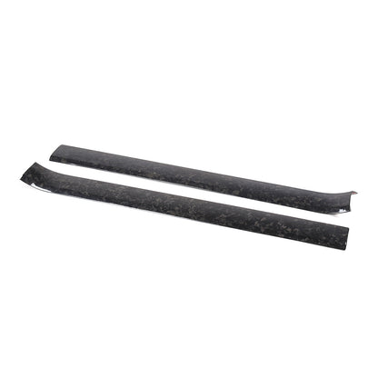 Forged Carbon Fiber Built In Scuff Door Sill Bar Plate For Corvette C6 2005-2013 12