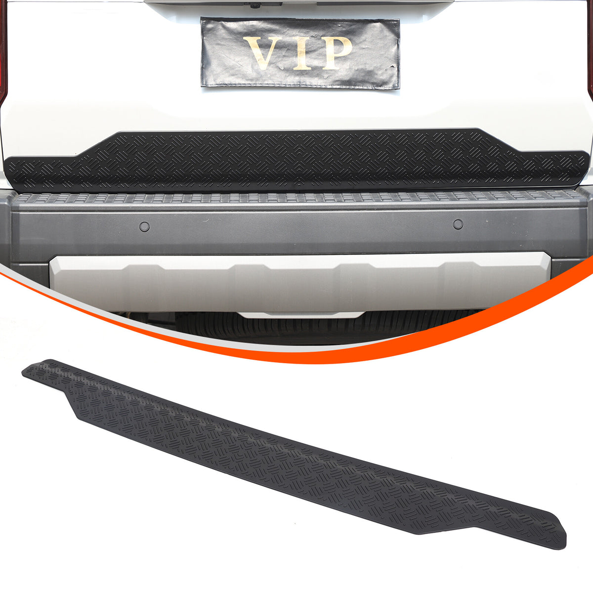 Rear Trunk Tailgate Anti-Scratch Trim Strip For Toyota Land Cruiser LC250 24+ 10