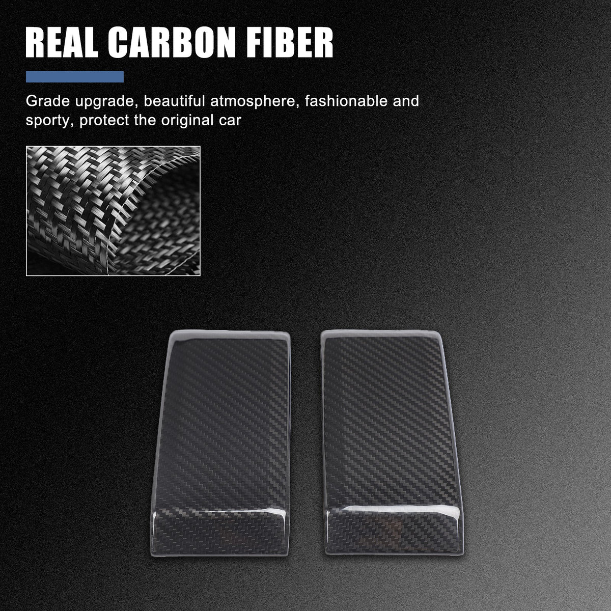 Real Carbon Fiber Rear Bumper Plate Cover For Benz G-Class G550 G63 W465 2025+ 16