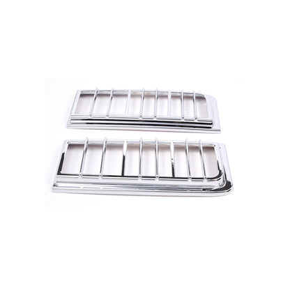 Silver Chrome Exterior Door Handle Mirror Hood Vent Trim Kit For Hummer H2 03-09 50