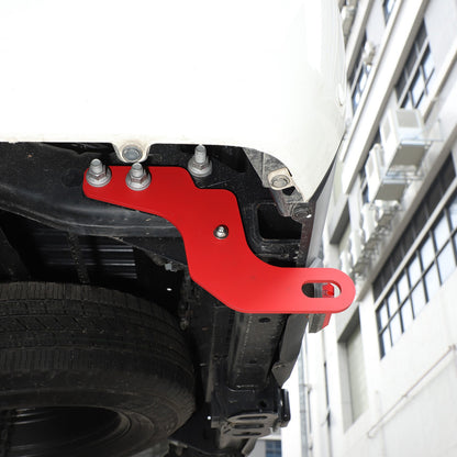 Red Carbon Steel Rear Frame Tow Hook For Toyota Tundra 2022+ US 12