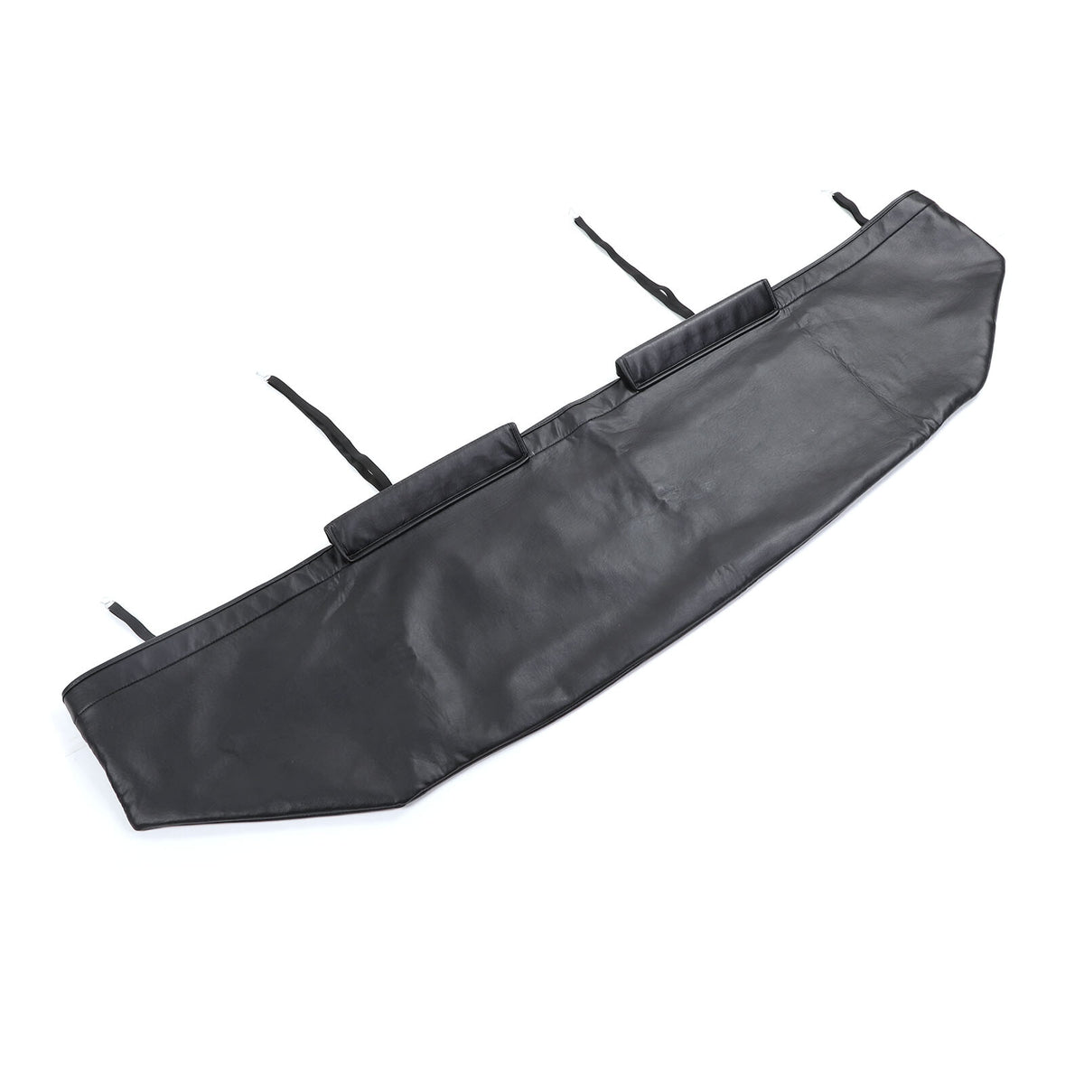 Front PU Leather Hood Cover Protector Bra Trim For Ford Ranger T9 2023-2024 18