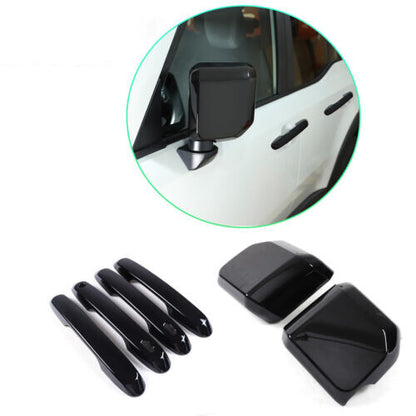 Glossy Black Door Handle & Rearview Mirror Cover For Lexus GX GX550 2024-2025 1