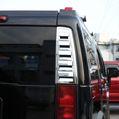 Silver Chrome Exterior Door Handle Mirror Hood Vent Trim Kit For Hummer H2 03-09 44