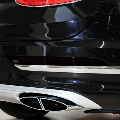 Smoked Black Rear Fog Light Lamp Trim Cover For Bentley Bentayga 2021-23 US 19