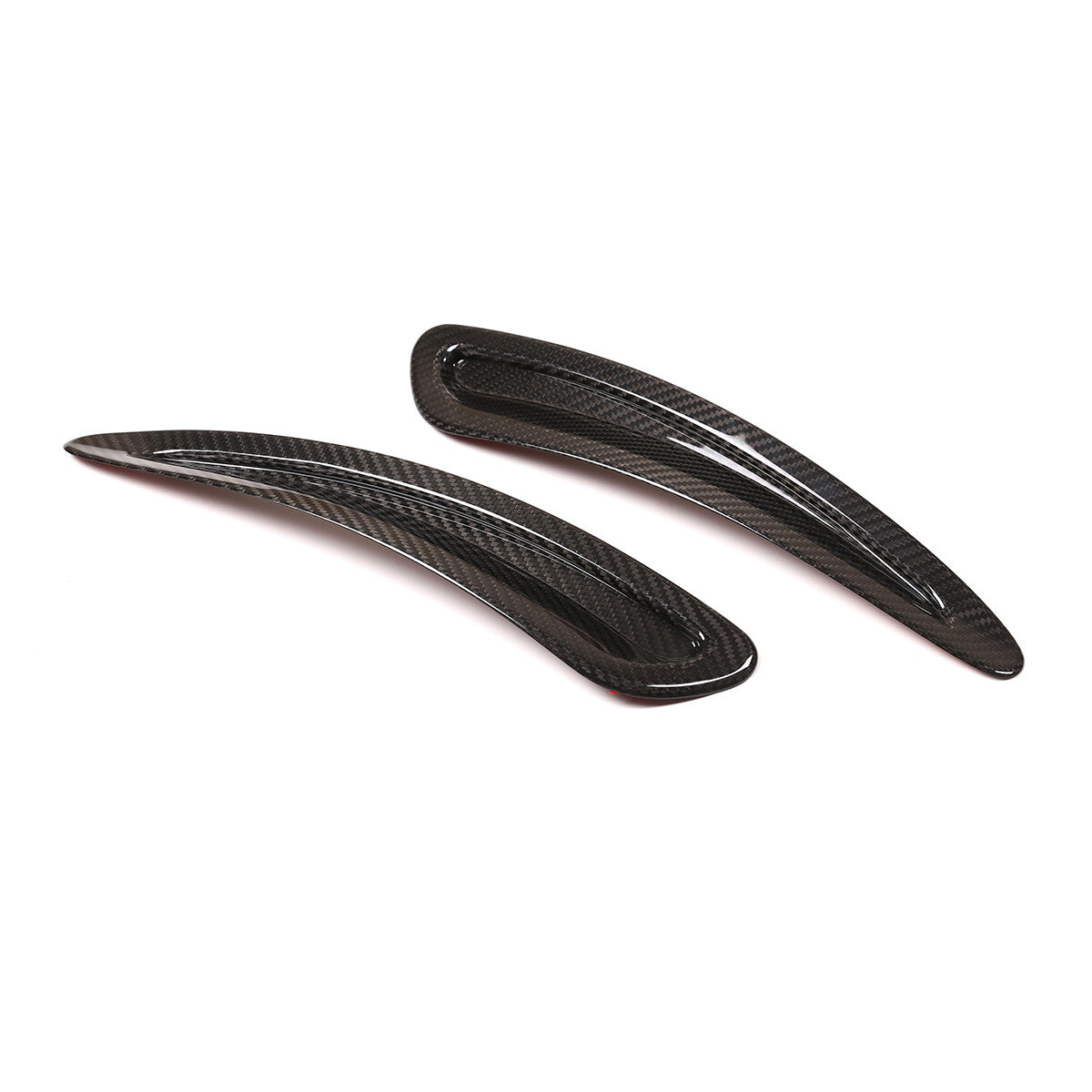 2pcs Real Carbon Fiber Side Hood Vent Covers For Toyota Supra A90 MKV 2019-24 4