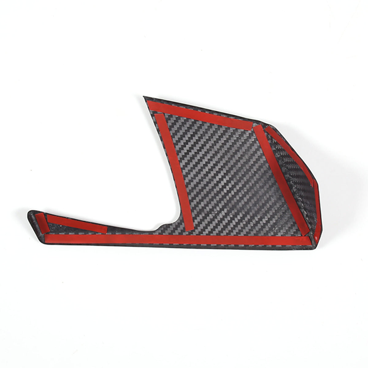 Real Carbon Fiber Driver Side Air Vent Upper Trim Cover For Corvette C8 20-25 US 13