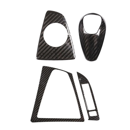 Real Carbon Fiber Center Console Panel Trim Set For BMW M3/M4 F80/F82 2014-2019 6