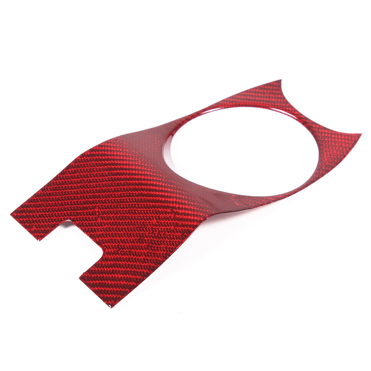 Real Carbon fiber Center Armrest Cup Holder Cover Trim For McLaren GT 19-22 14