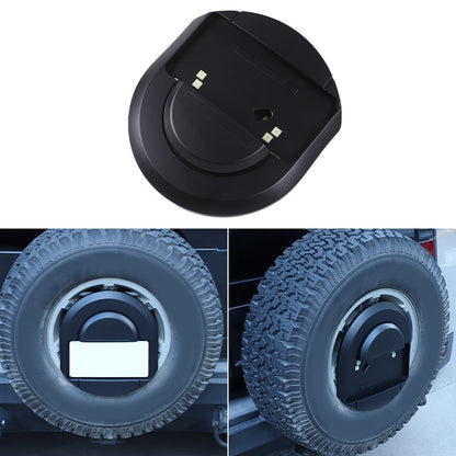 Matte Balck Rear License Plate Bracket Spare Tire Carrier For Hummer H2 03-09 24