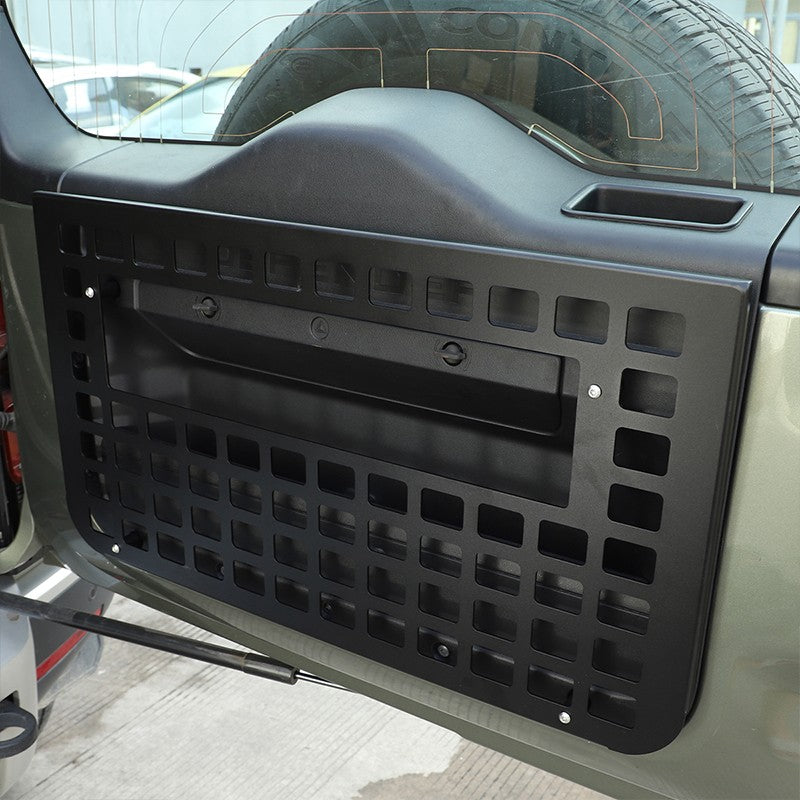 Rear Door Tailgate Table Storage Shelf Molle Panel For LR Defender L316 20+ 5