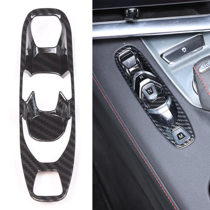 ABS Carbon Fiber Interior Full Cover Trim Kit Set For Corvette C8 2020-2025 20