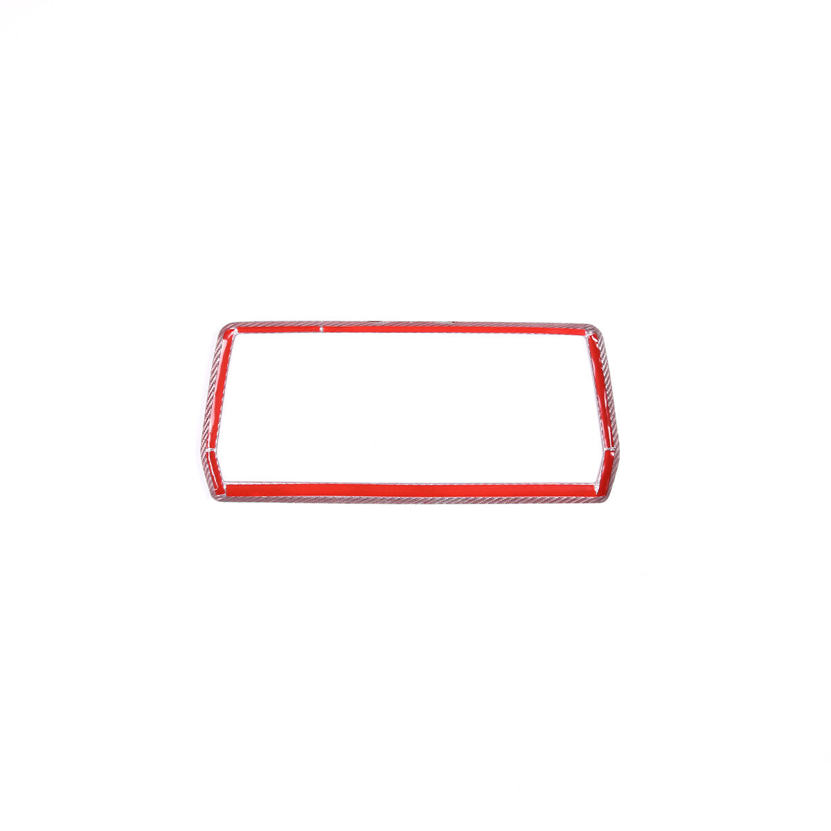 Red Carbon Fiber Console Navigation GPS Panel Trim For Toyota Supra 19-24 11