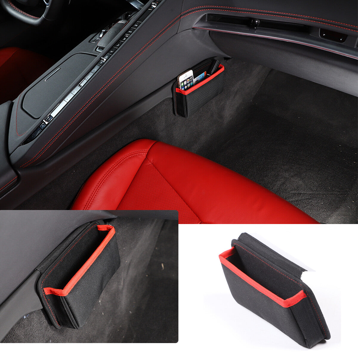Center Console Seat Frunk Rear Trunk Storage Bag Tray For Corvette C8 20-26 20