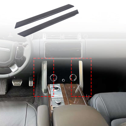 Matte Real Carbon Fiber Center Side Trim Cover For LR Range Rover Vogue L460 23+ 1