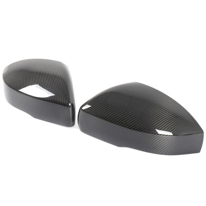 Real Carbon Fiber Outer Rearview Mirror Trim For LR5 Discovery 5 L462 2014-2021 15