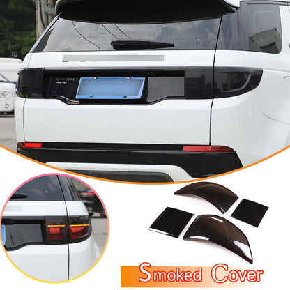 ABS Smoked Blackout Tail Light Covers For Land Rover Discovery Sport 2020-2022 1