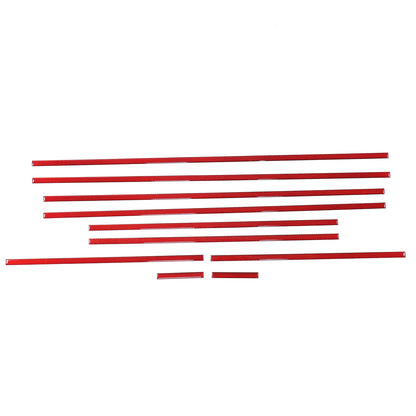 Red Cabon Body Side Door Moulding Sticker For Benz G Class W463 G500/55/63 07-18 17