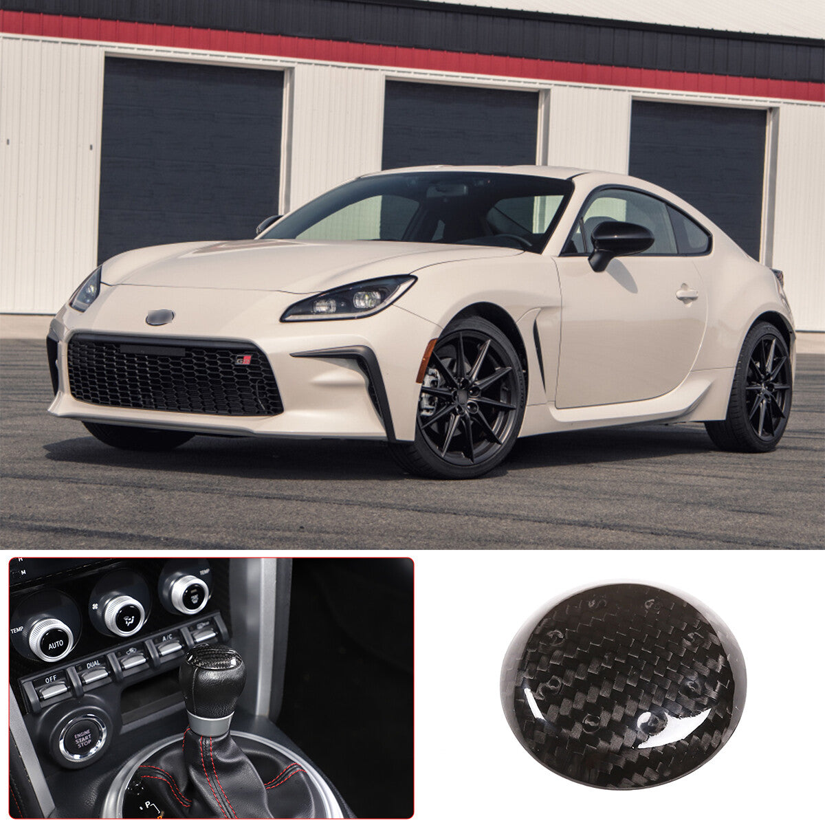Real Carbon Fiber Interior Center Trim Set For Toyota 86 Subaru BRZ 2012-2020 68