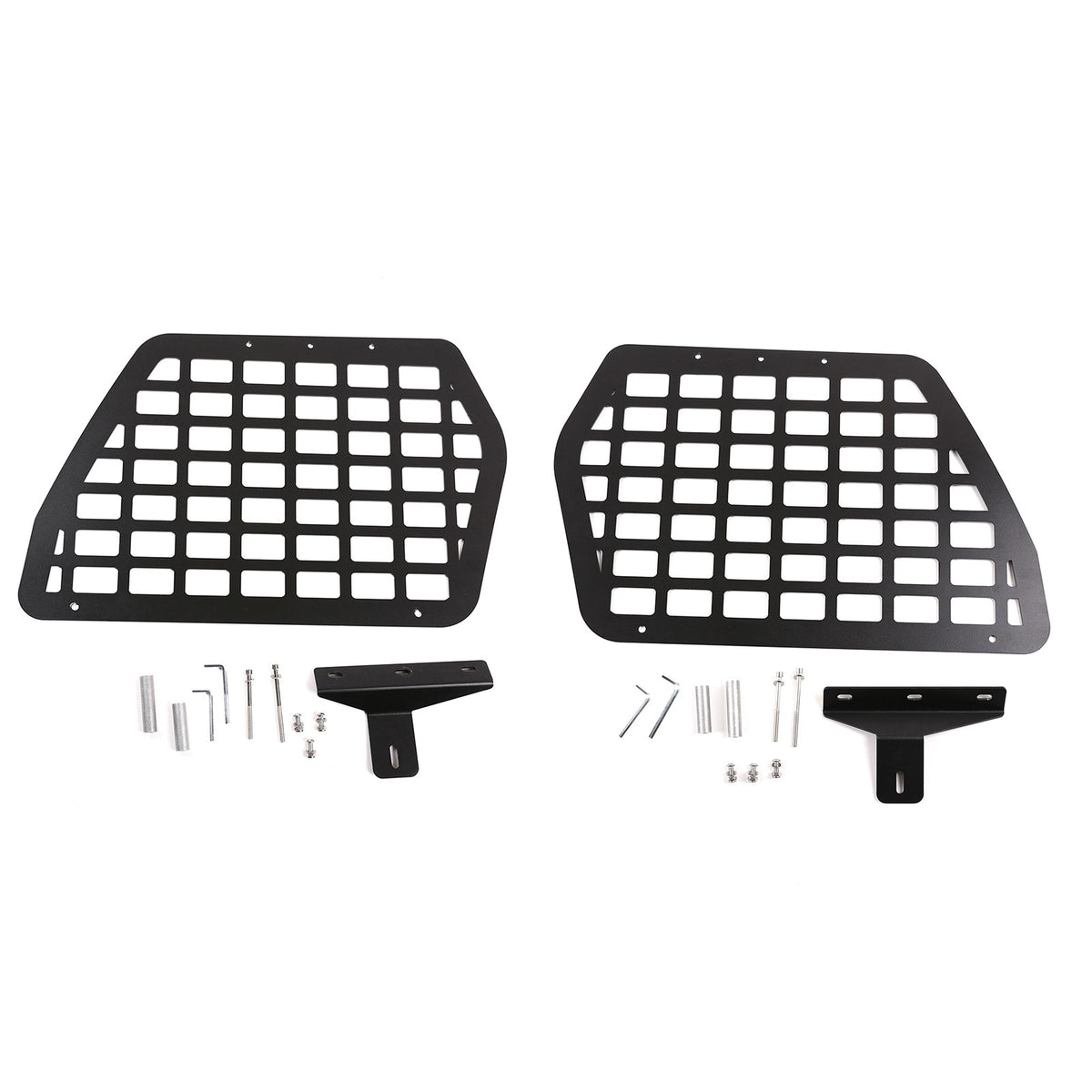 Rear Window Molle Panel Gear Side Storage Basket Set For Toyota FJ Cruiser 07-21 6
