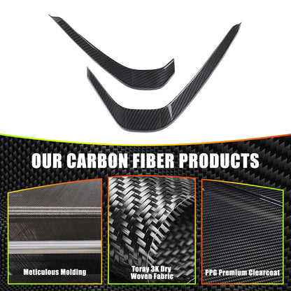 Real Carbon Fiber Center Console Dashboard Trim Strip For BMW X3 G45 2025+ 6