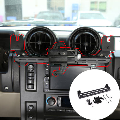 Central Control Multi Functional Mobile Phone Holder For Hummer H2 2003-07 1