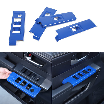 ABS Blue Car Center Panel Trim Interior Accessories For Toyota Tundra 2022-2026 - Variants 6-10 39