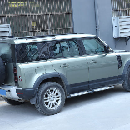 ABS Carbon fiber Rear Side Window Cover Panel Trim For LAND ROVER DEFENDER 20-24 6