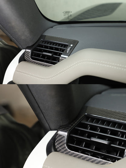 Real Dry Carbon Fiber Full Interior Trim Set For LR Defender 90 110 L663 20-23 148