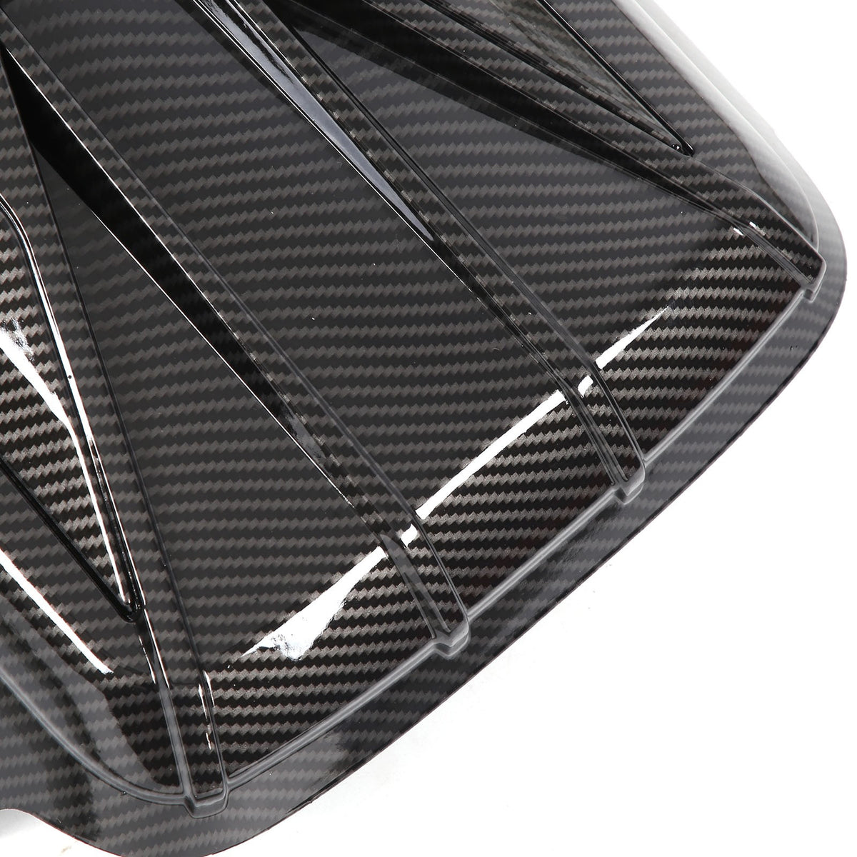 Carbon Fiber Engine Bay Panel Cover Trim in Edge Red For Corvette Coupe C8 20-26 13